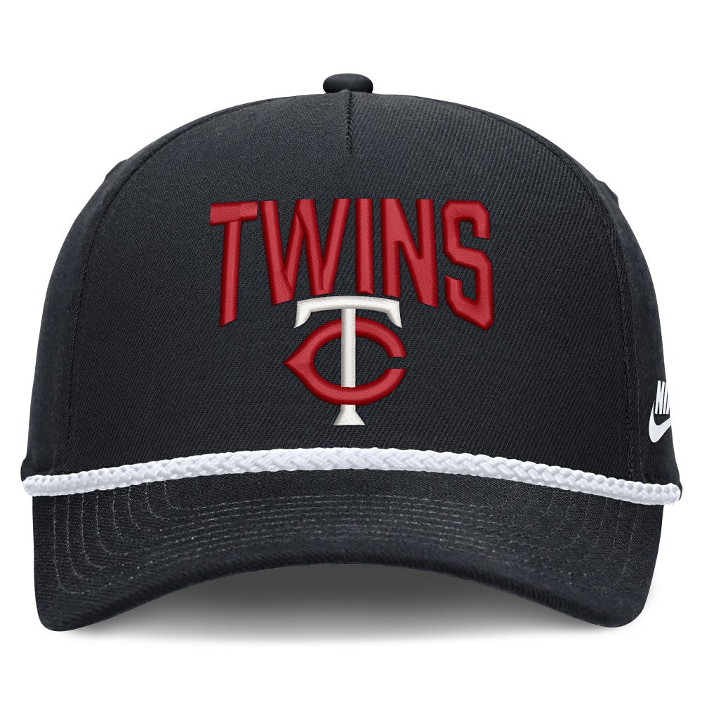 Minnesota Twins Nike Cooperstown Rise Adjustable Hat - Navy - Nike on Sale