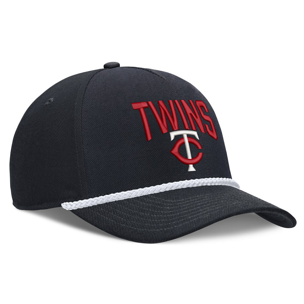 Minnesota Twins Nike Cooperstown Rise Adjustable Hat - Navy - Nike on Sale