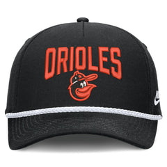 Baltimore Orioles Nike Cooperstown Rise Adjustable Hat - Black - Nike Sale
