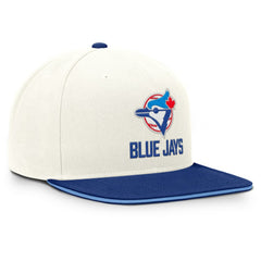 Toronto Blue Jays Nike Cooperstown Pro Dri-FIT Snapback Hat - Cream/Royal - Nike Discount