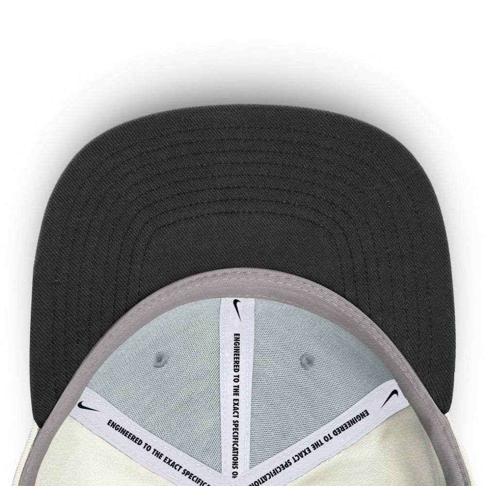 Pittsburgh Pirates Nike Cooperstown Pro Dri-FIT Snapback Hat - Cream/Black - Nike Sale
