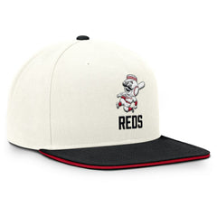 Cincinnati Reds Nike Cooperstown Pro Dri-FIT Snapback Hat - Cream/Black - Nike Discount