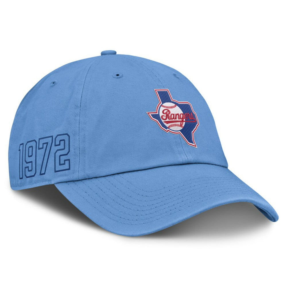 Texas Rangers Nike Cooperstown Club Adjustable Hat - Light Blue - Nike Lifestyle