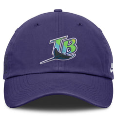 Tampa Bay Rays Nike Cooperstown Club Adjustable Hat - Purple - Nike Lifestyle