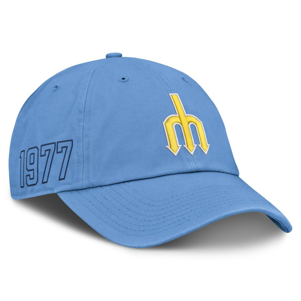 Seattle Mariners Nike Cooperstown Club Adjustable Hat - Light Blue - Nike Online