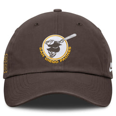 San Diego Padres Nike Cooperstown Club Adjustable Hat - Brown - Nike Lifestyle