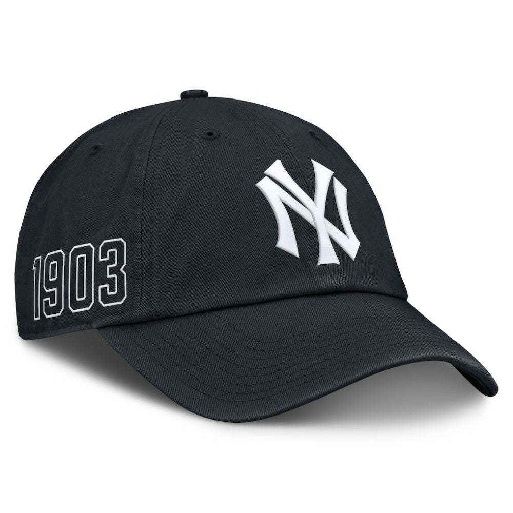 New York Yankees Nike Cooperstown Club Adjustable Hat - Navy - Nike Online