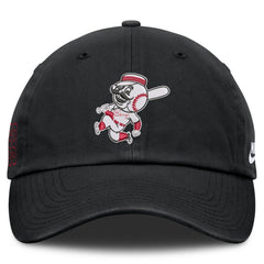 Cincinnati Reds Nike Cooperstown Club Adjustable Hat - Black - Nike on Sale