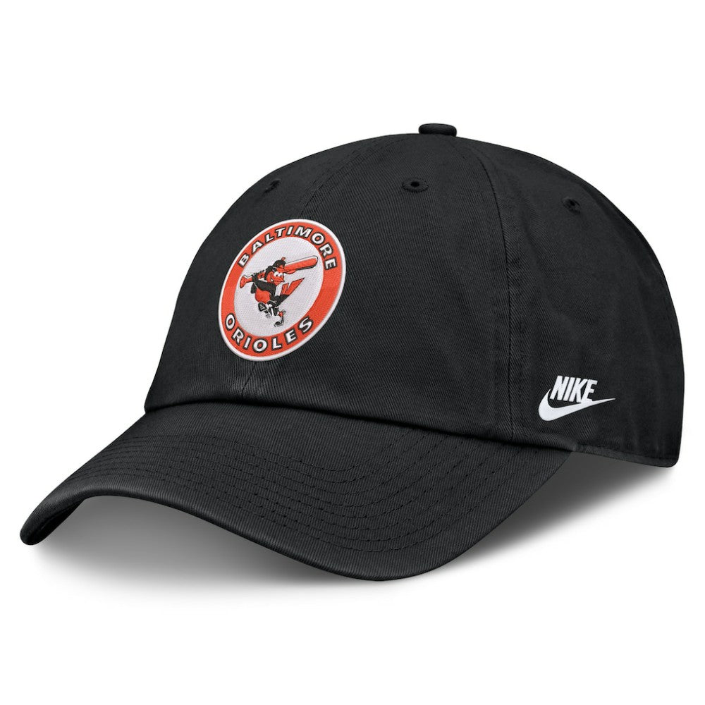 Baltimore Orioles Nike Cooperstown Club Adjustable Hat - Black - Nike Discount