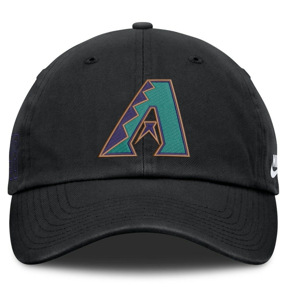 Arizona Diamondbacks Nike Cooperstown Club Adjustable Hat - Black - Nike Lifestyle