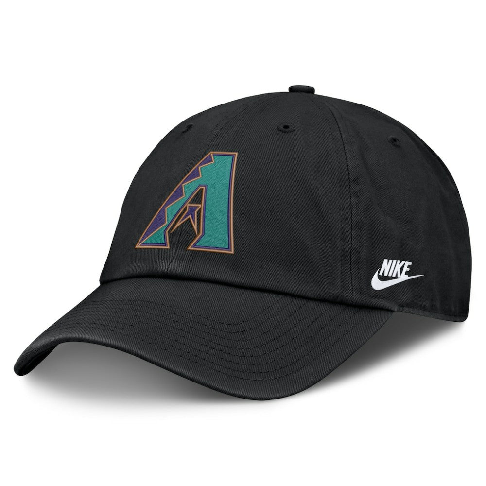 Arizona Diamondbacks Nike Cooperstown Club Adjustable Hat - Black - Nike Lifestyle