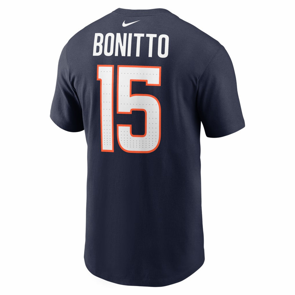 Nike Nik Bonitto Denver Broncos Player Name & Number T-Shirt Navy