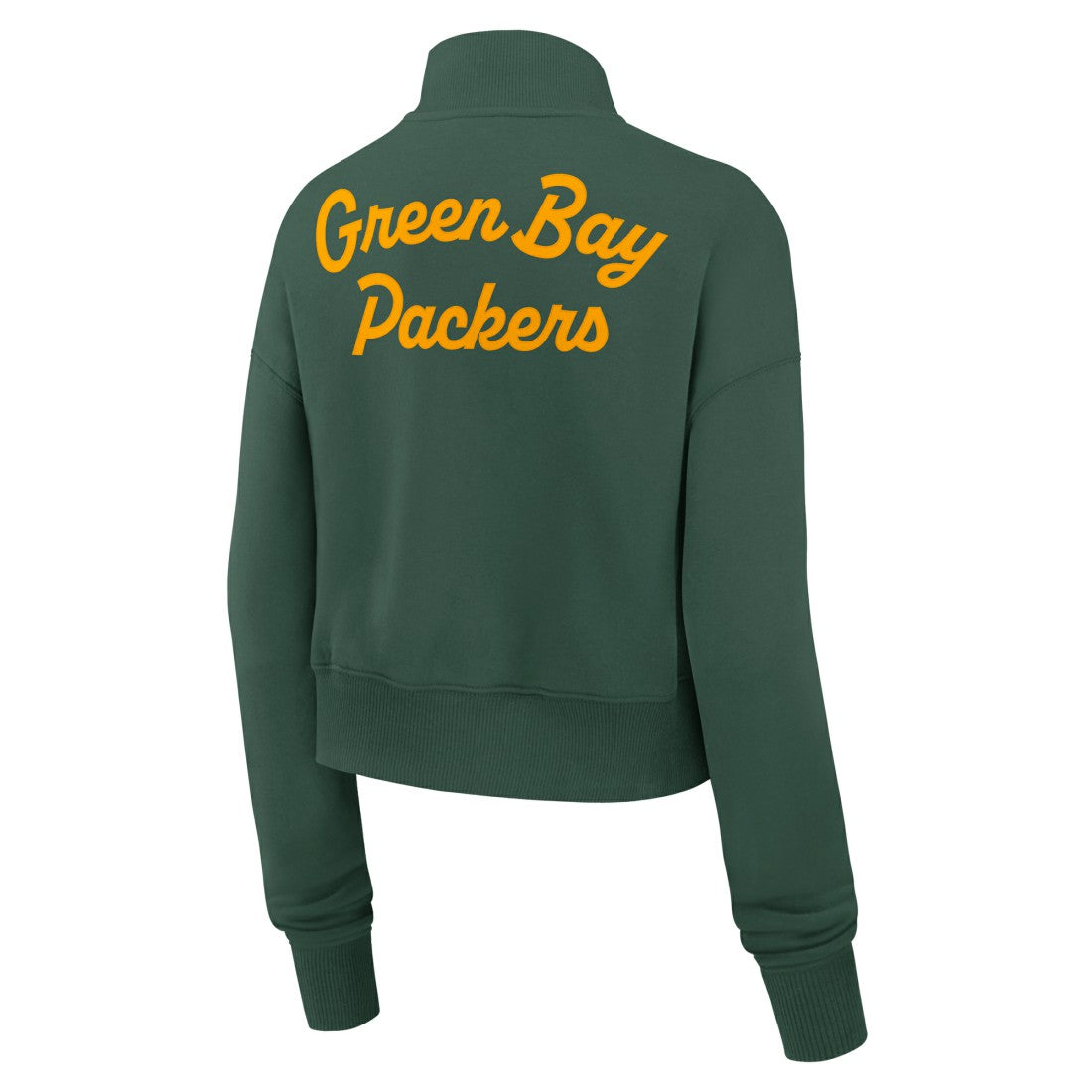 Nike Green Bay Packers Women's Phoenix Fleece Quarter-Zip Sweatshirt Green