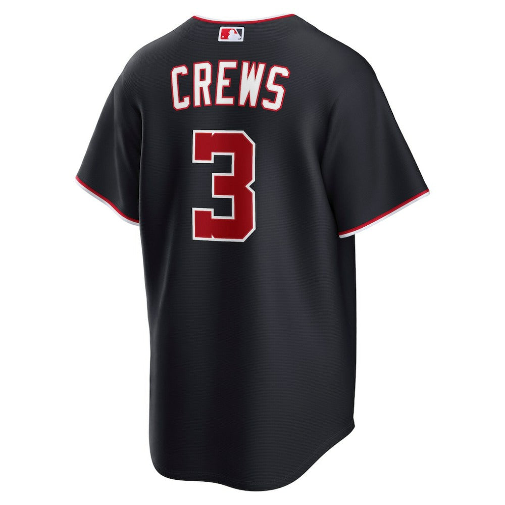 Dylan Crews Washington Nationals Nike Alternate Replica Jersey - Navy - Nike Lifestyle