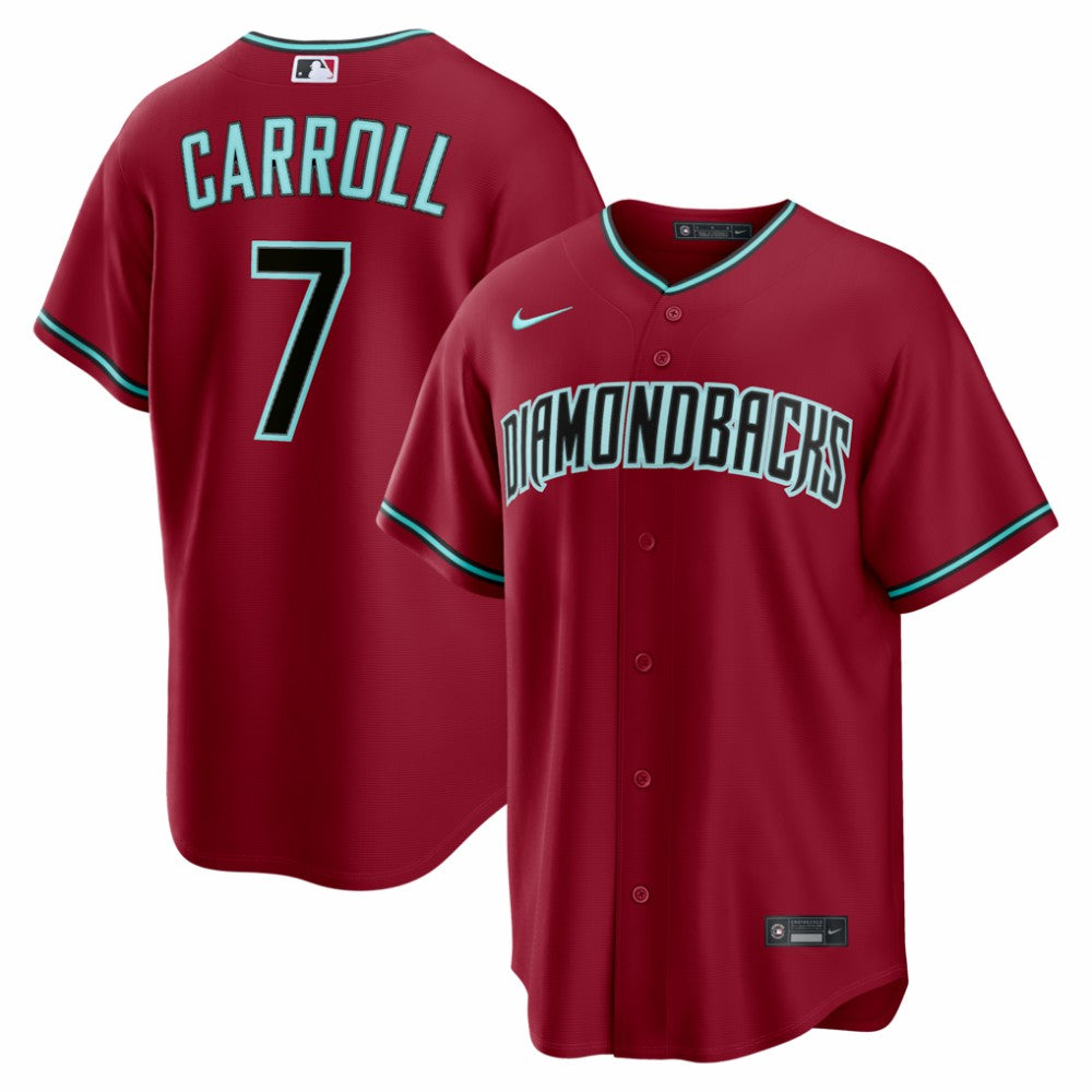 Corbin Carroll Arizona Diamondbacks Nike Alternate 2 Replica Jersey - Crimson - Nike Online