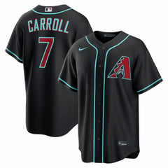 Corbin Carroll Arizona Diamondbacks Nike Alternate Replica Jersey - Black - Nike on Sale