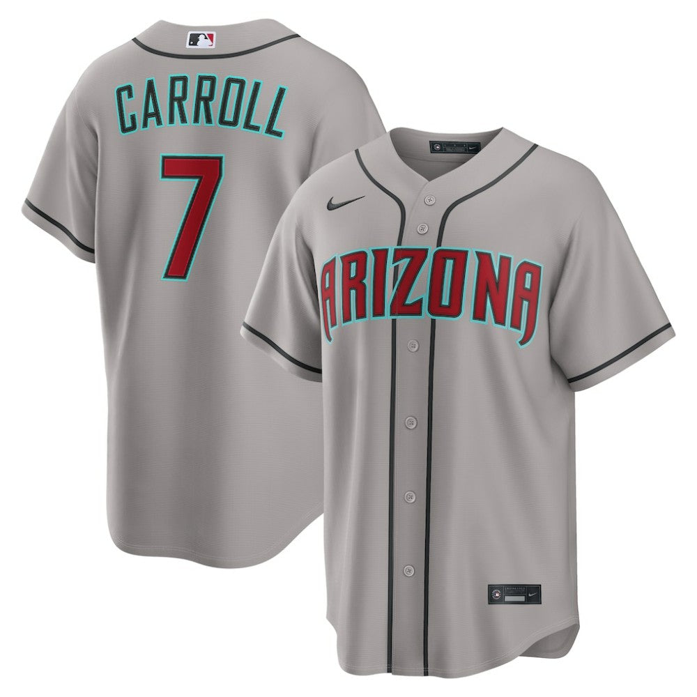 Corbin Carroll Arizona Diamondbacks Nike Road Replica Jersey - Gray - Nike Online