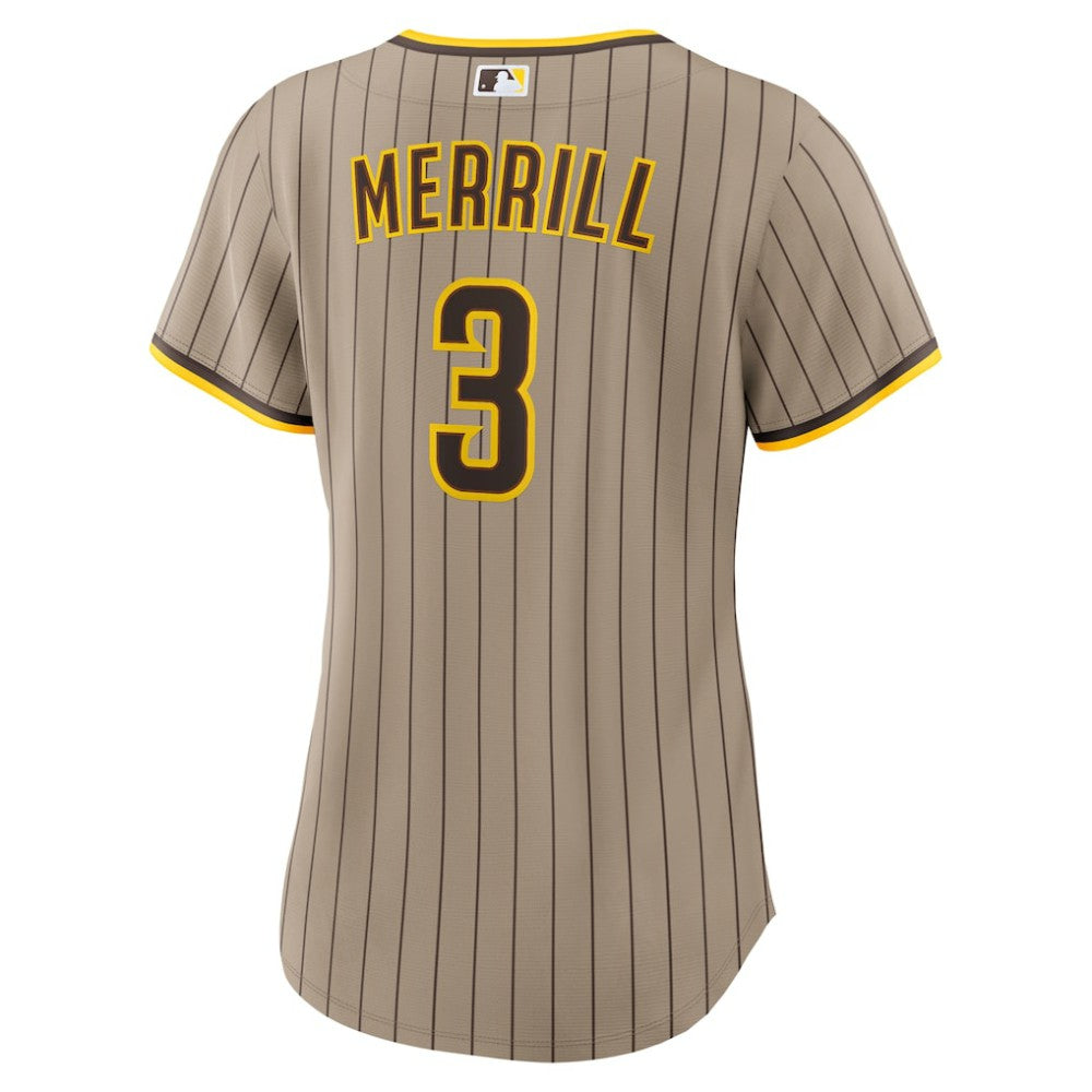 Jackson Merrill San Diego Padres Nike Women's Replica Jersey - Sand - Nike on Sale