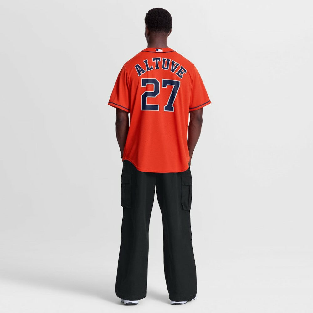 Jose Altuve Houston Astros Nike Alternate Replica Jersey - Orange - Nike Lifestyle