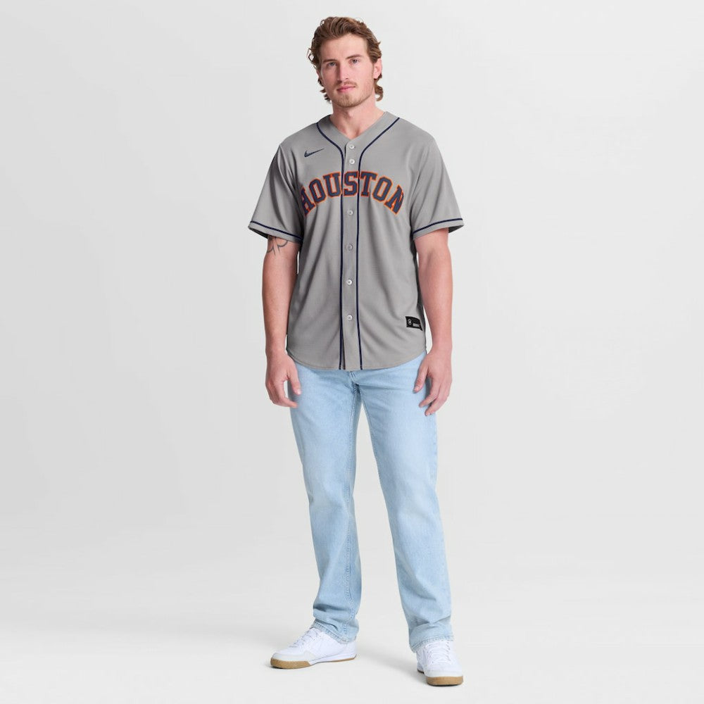 Jose Altuve Houston Astros Nike Road Replica Jersey - Gray - Nike on Sale