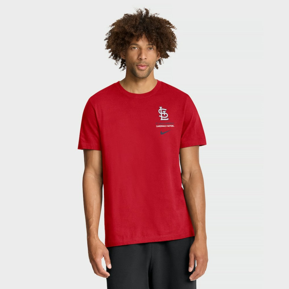 St. Louis Cardinals Nike Primetime 2-Hit T-Shirt - Red - Nike on Sale