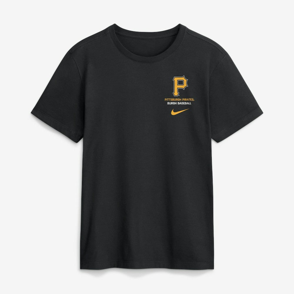 Pittsburgh Pirates Nike Primetime 2-Hit T-Shirt - Black - Nike Online