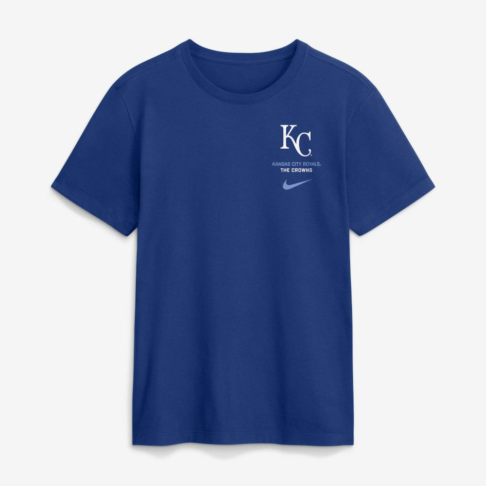 Kansas City Royals Nike Primetime 2-Hit T-Shirt - Royal - Nike on Sale