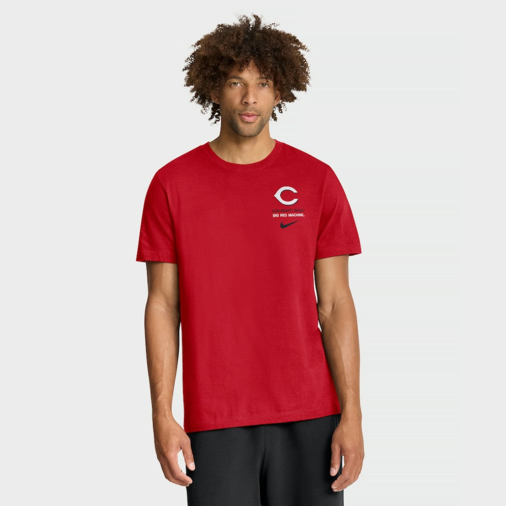Cincinnati Reds Nike Primetime 2-Hit T-Shirt - Red - Nike Lifestyle