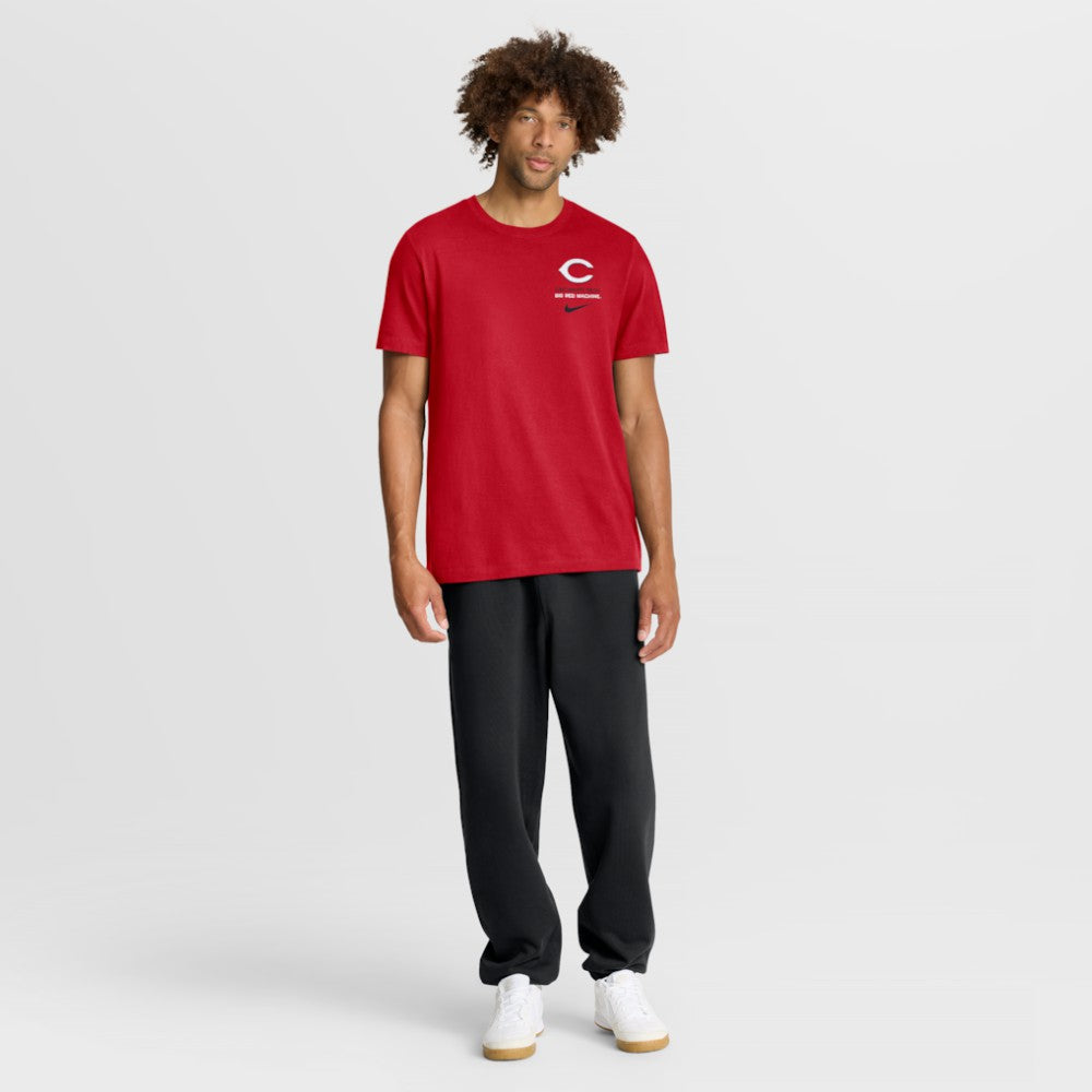 Cincinnati Reds Nike Primetime 2-Hit T-Shirt - Red - Nike Lifestyle