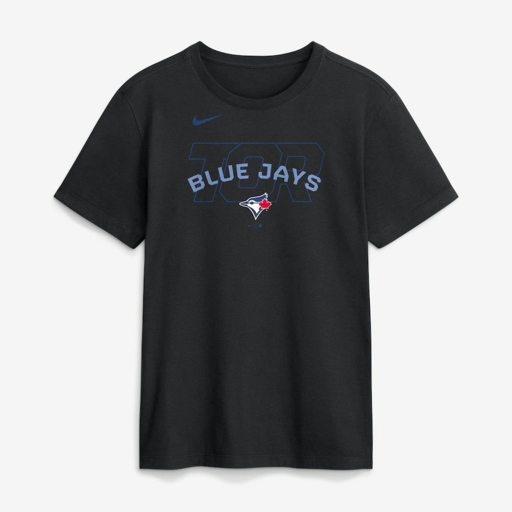 Toronto Blue Jays Nike Primetime Fashion T-Shirt - Black - Nike Sale
