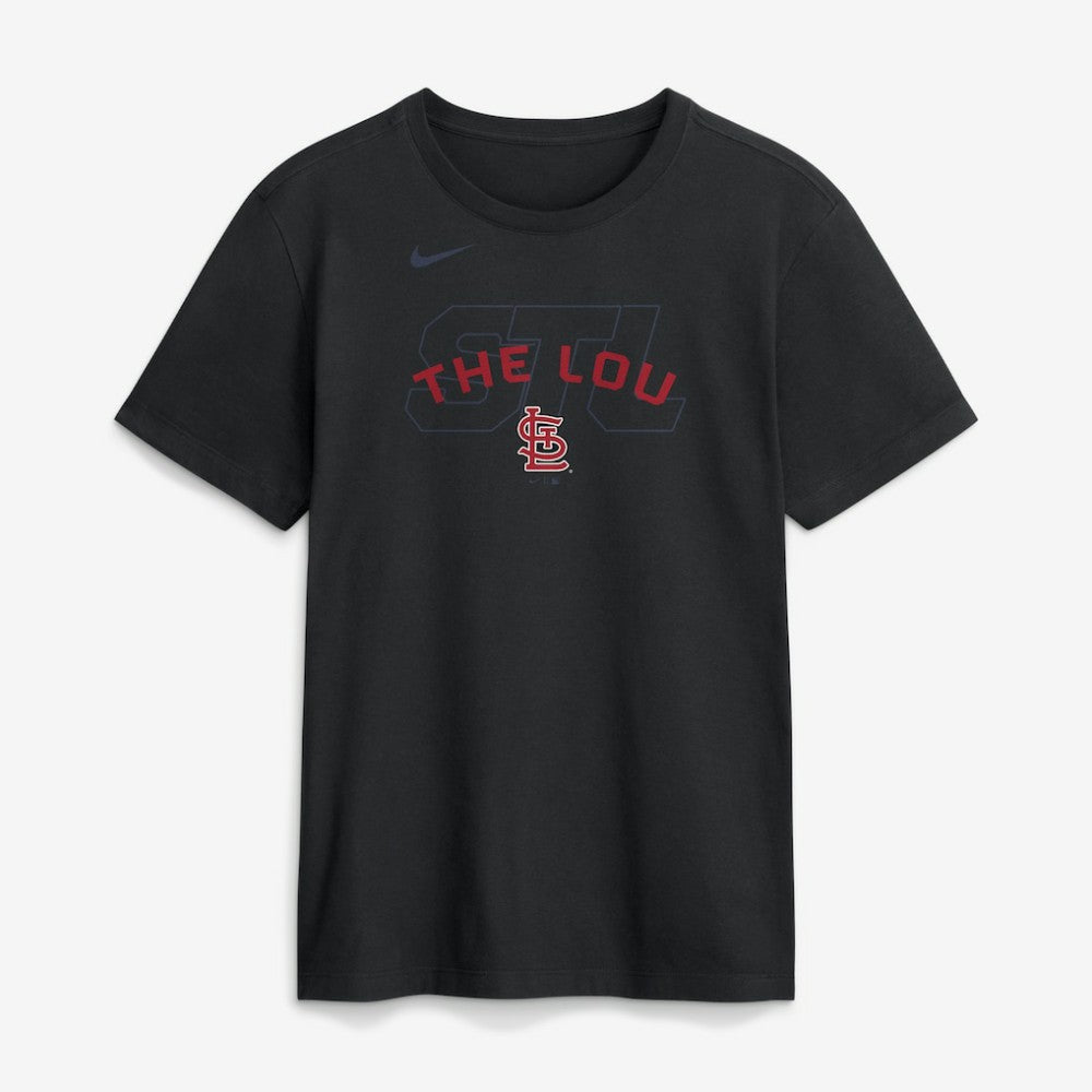 St. Louis Cardinals Nike Primetime Fashion T-Shirt - Black - Nike Lifestyle