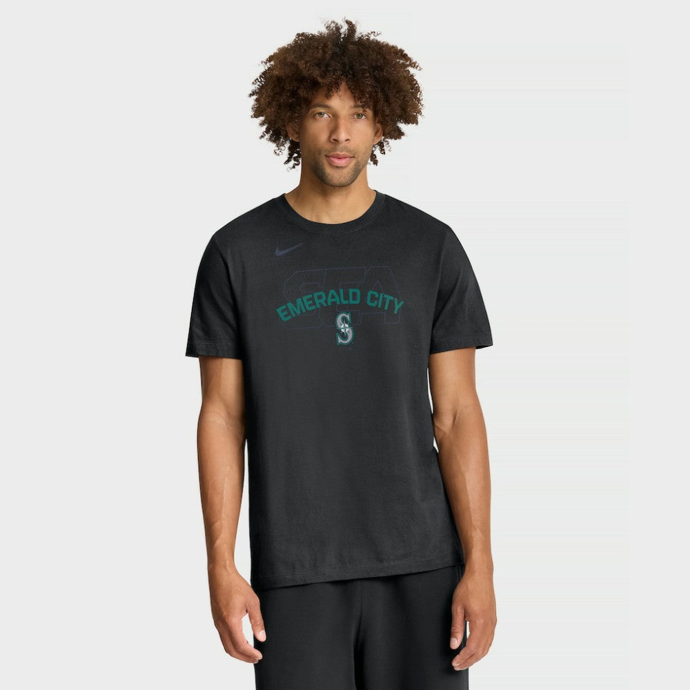 Seattle Mariners Nike Primetime Fashion T-Shirt - Black - Nike Discount