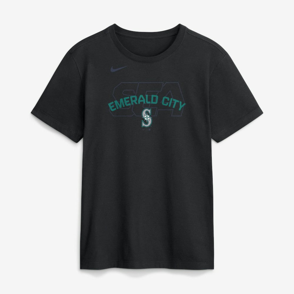 Seattle Mariners Nike Primetime Fashion T-Shirt - Black - Nike Discount