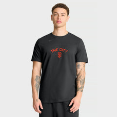 San Francisco Giants Nike Primetime Fashion T-Shirt - Black - Nike Lifestyle