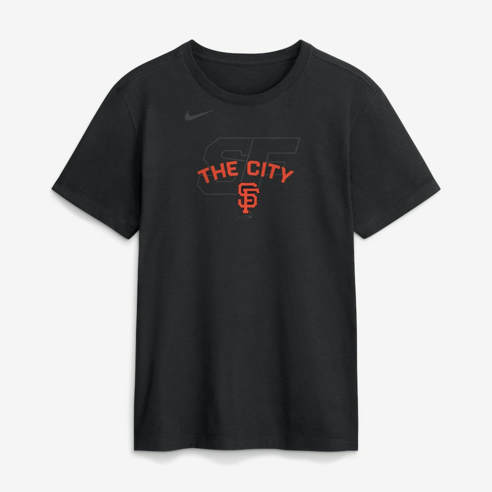 San Francisco Giants Nike Primetime Fashion T-Shirt - Black - Nike Lifestyle