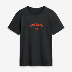 San Francisco Giants Nike Primetime Fashion T-Shirt - Black - Nike Lifestyle
