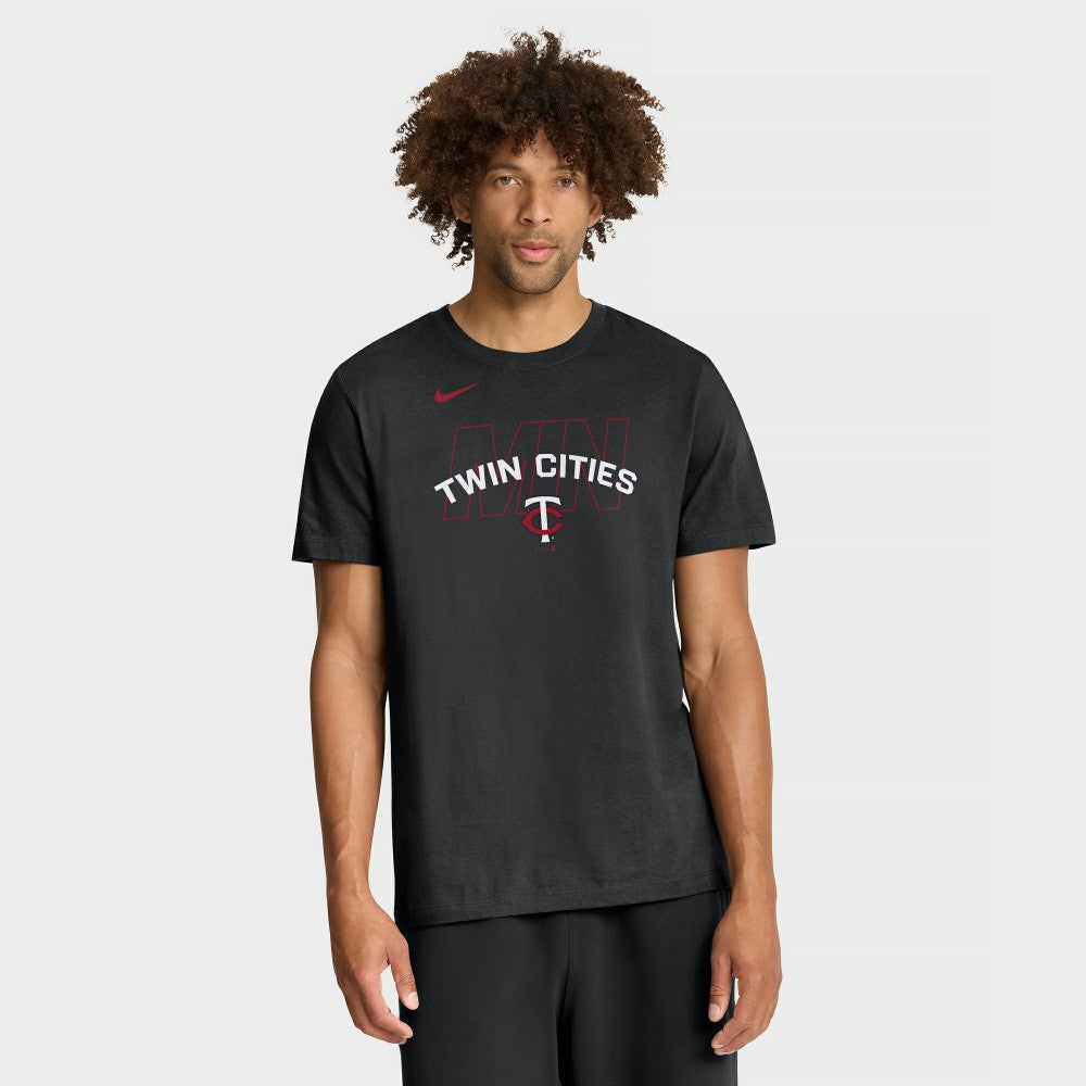 Minnesota Twins Nike Primetime Fashion T-Shirt - Black - Nike Discount