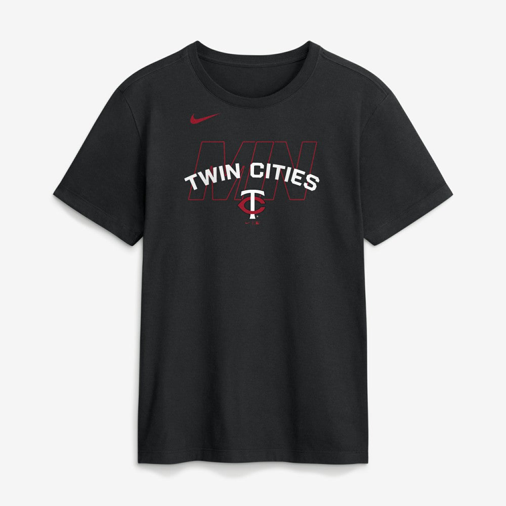 Minnesota Twins Nike Primetime Fashion T-Shirt - Black - Nike Discount