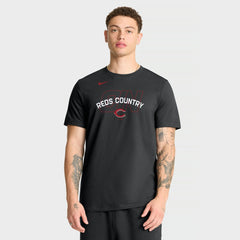 Cincinnati Reds Nike Primetime Fashion T-Shirt - Black - Nike Sale