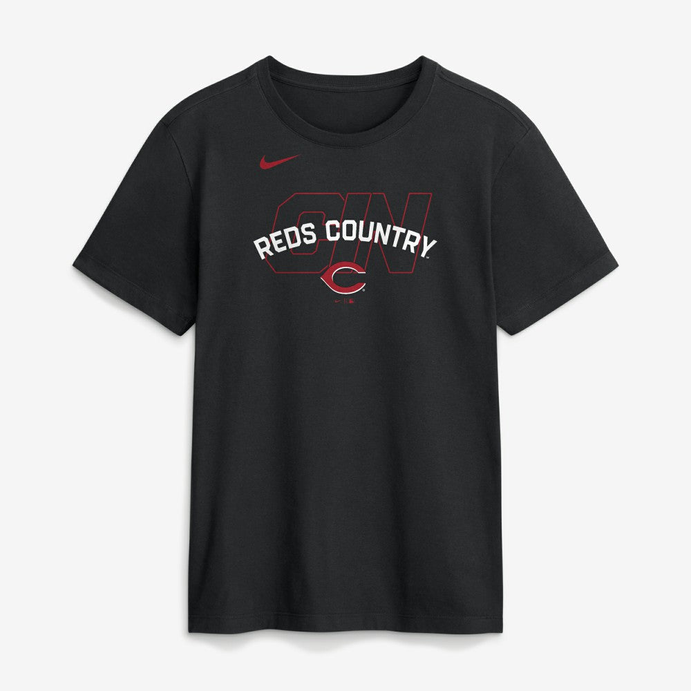 Cincinnati Reds Nike Primetime Fashion T-Shirt - Black - Nike Sale
