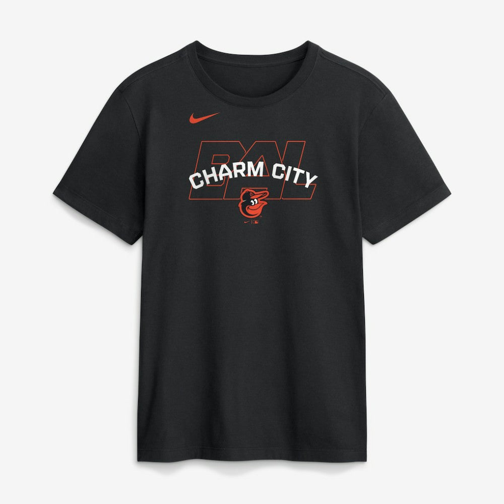 Baltimore Orioles Nike Primetime Fashion T-Shirt - Black - Nike Lifestyle
