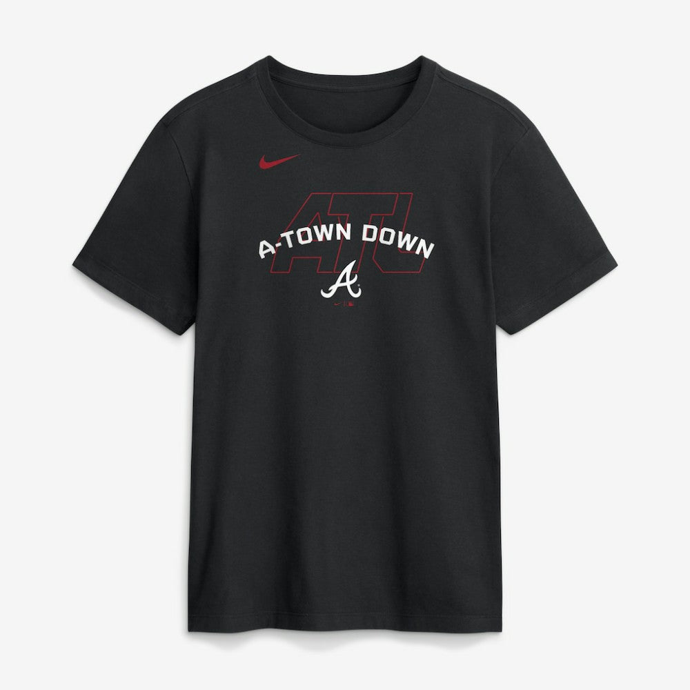 Atlanta Braves Nike Primetime Fashion T-Shirt - Black - Nike Discount