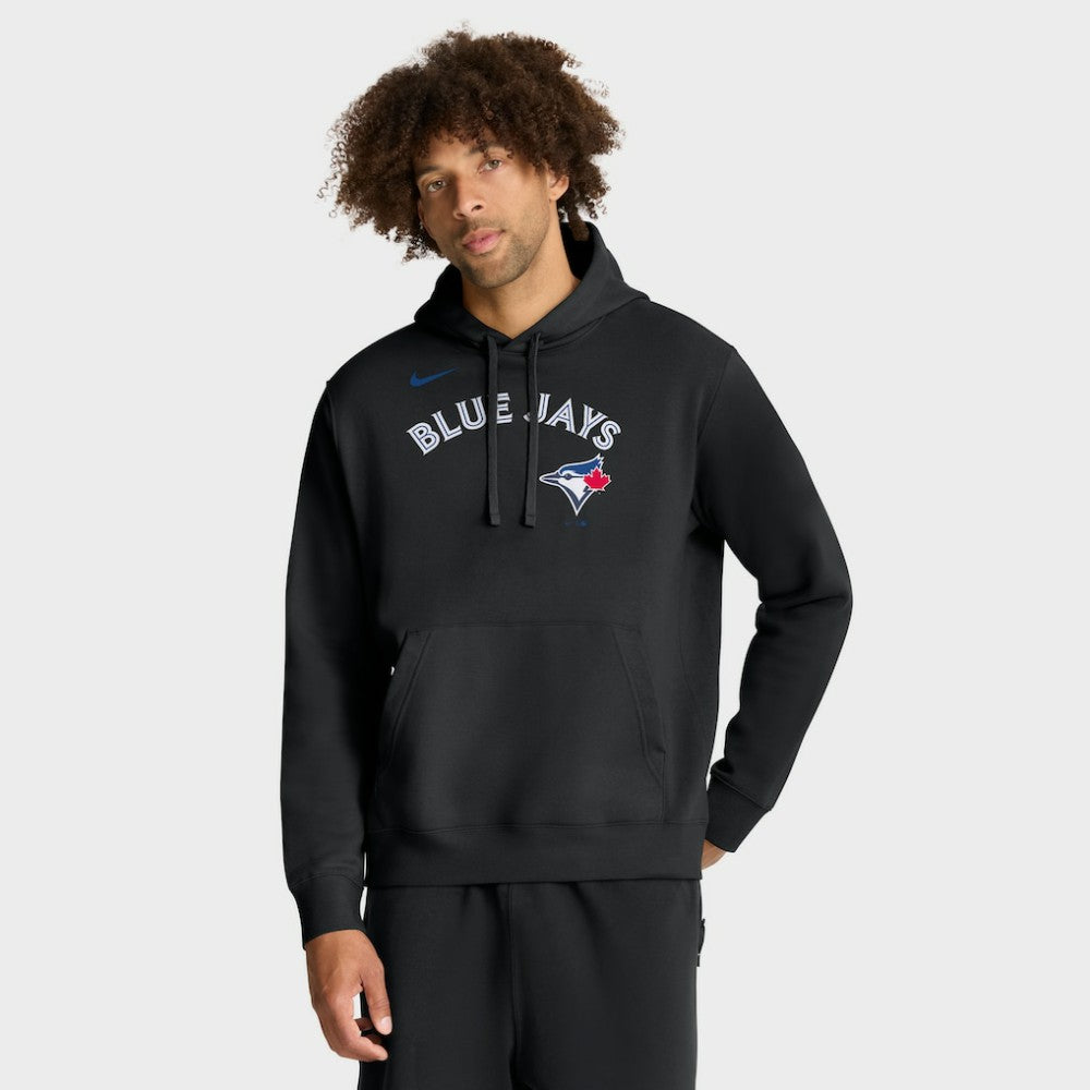 Toronto Blue Jays Nike Dri-Fit Club Hoodie - Black - Nike Discount