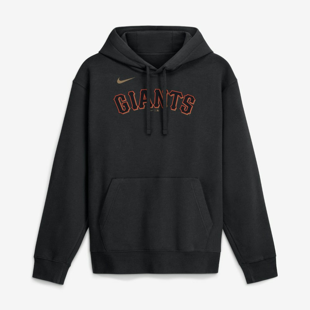 San Francisco Giants Nike Dri-Fit Club Hoodie - Black - Nike on Sale