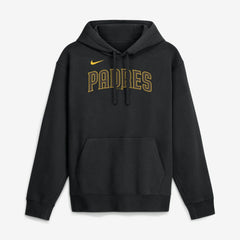 San Diego Padres Nike Dri-Fit Club Hoodie - Black - Nike Sale