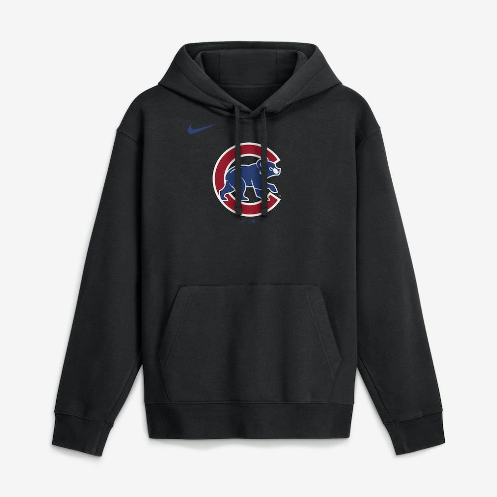 Chicago Cubs Nike Dri-Fit Club Hoodie - Black - Nike on Sale
