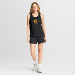 Nike Pittsburgh Steelers Women's Hurry Up Tri-Blend Dri-FIT Tank Top Black