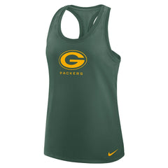 Nike Green Bay Packers Women's Hurry Up Tri-Blend Dri-FIT Tank Top Green