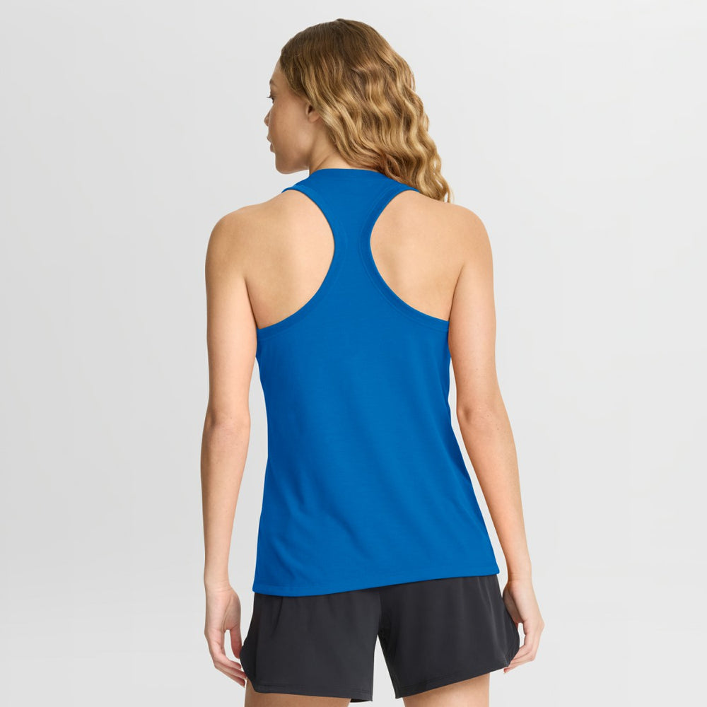 Nike Detroit Lions Women's Hurry Up Tri-Blend Dri-FIT Tank Top Blue