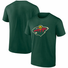 Minnesota Wild Logo Athletic Essential T-Shirt - Green - NHL 2001551955